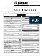 DecretoSupremo061 2005 PCM PDF