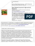 New Zealand Journal of Agricultural Research