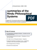 Summaries On Hindu Darshanas