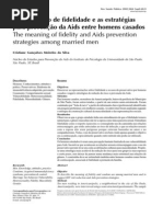 2002. Significado de fidelidade e estratégias para prevenção da AIDS