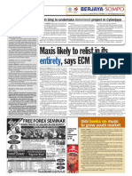 Thesun 2009-08-13 Page16 Maxis Likely To Relist in Its Entirety Says Ecm Libra
