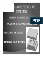 Ejemplo Diseño Matriz Corte