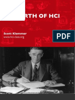 Slides PDF HCI 01 4 TheBirthOfHCI