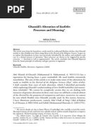 Download Adrien Leites - Ghazali Alternation of Hadith by Francesco Tivoli SN186827754 doc pdf
