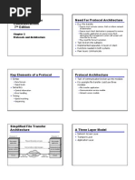 William Stallings Data and Computer Communications 7 Edition Need For Protocol Architecture