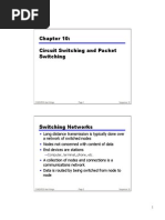 Circuit Switching and Packet Switching: Computer, Terminal, Phone, Etc