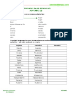 Repaso Adverbios Tercero