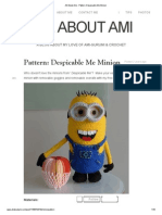All About Ami - Pattern - Despicable Me Minion