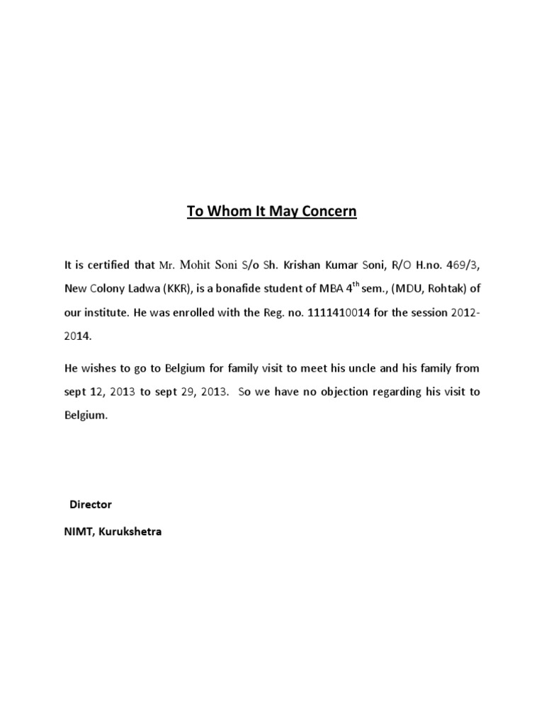 Student Certification Letters | PDF | Business