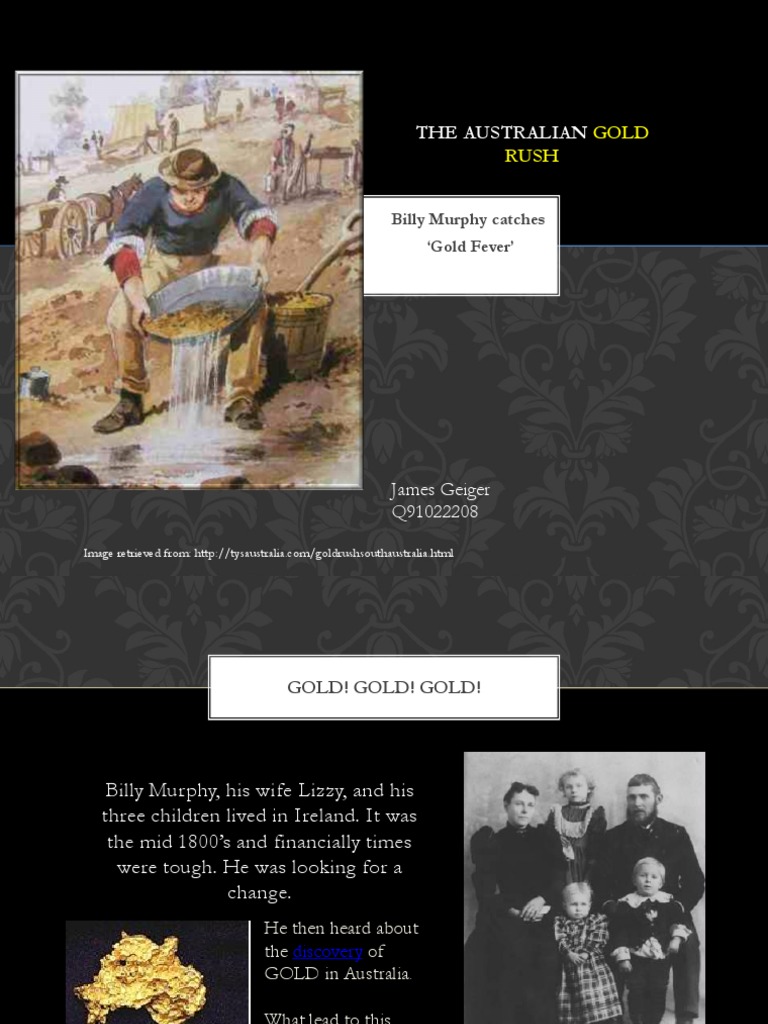 The Australian Goldrush PDF Australia Gold Rushes