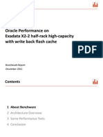 2012 Benchmark Report Exadata X2-2 HR HC Write Back Cache 2.1
