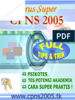 14 Soal CPNS 2005