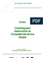 Curso Coaching para Desenvolver as Competências da sua Equipa