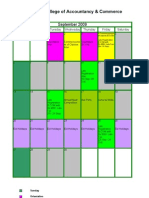 Academic Calander 2009-2010