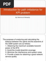 Introduction For Path Imbalance For KPI Problem