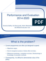 Performance & Evaluation Info