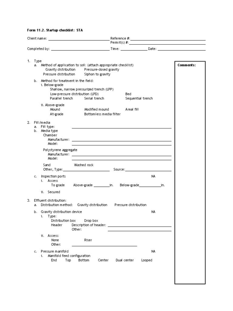 Larias 11.2 Startup Checklist | PDF | Home & Garden | Technology ...