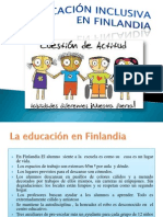 La Educación Inclusiva EN FINLANDIA