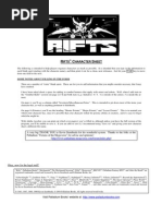 Heroes Unlimited Character Sheet | PDF | Leisure Activities | Entertainment