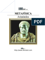 Aristóteles. Metafísica