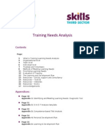 Training Needs Analysis Full Doc for Sts