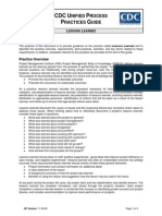 Lessons Learned PDF