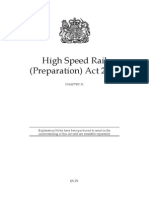 High Speed Rail Preperation Act 2013