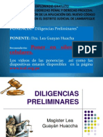 Diligencias Preliminares - NCPP