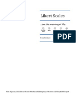 Scale of Likert