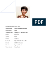 Profil Biodata Iqbal Coboy Junior dan Anisa 'Cherrybelle