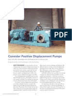 When Consider a PD Pump