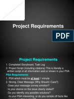 Project Requirements