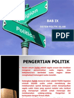 Presentasi Sistem Politik Islam