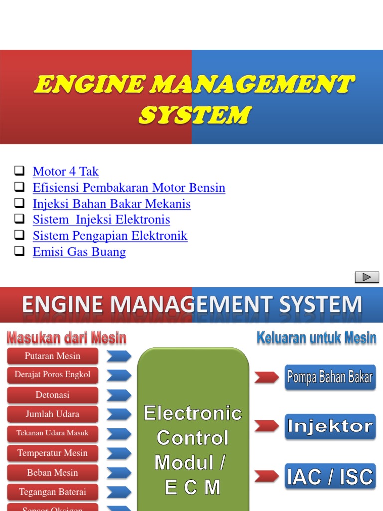Engine Management System 1 | PDF | Teknologi & Rekayasa