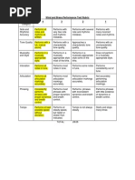 Recorder Karate Rubric | PDF