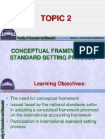 Topic 2 - Conceptual Framework Standard Setting Process