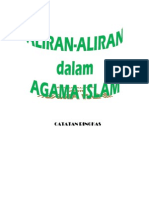 Aliran-Aliran Agama Islam, religian branches, religiaon