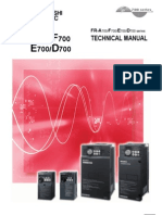 FR d700, FR E700, FR f700, FR A700 Technical Manual SH (Na) 060014 B (04.09)