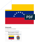 Venezuela: Bolivarian Republic of Venezuela