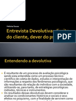 Entrevista Devolutiva