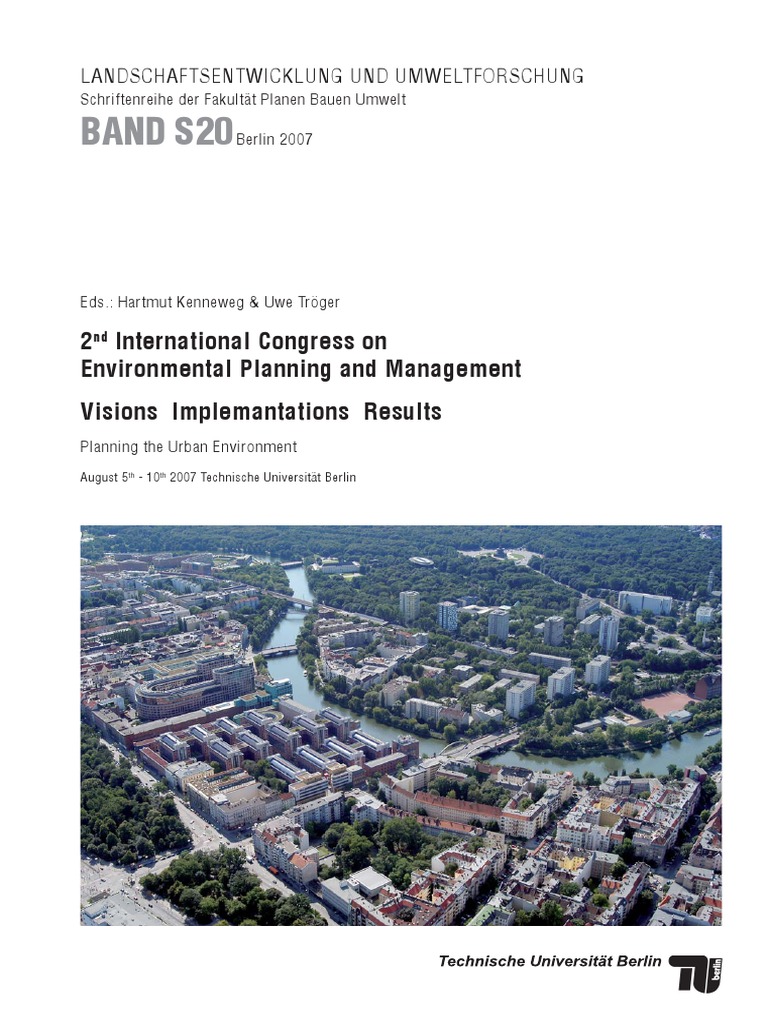 Urbenvironcongress Proceedings