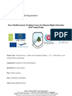 Euro-Mediterranean Training Course For Human Rights Education With Young People - European Youth Foundation - English