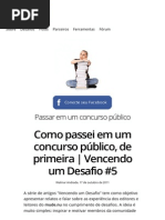 Concurso público_ como passei de primeira e estudando sem cursinhos