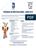 Difusi+¦n Programa de Pr+ícticas Enero - Marzo 2014_final