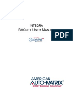 30161124 Integra BACnet User Manual