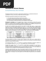Properties of Laboratory Glass Types | PDF | Glasses | Materials
