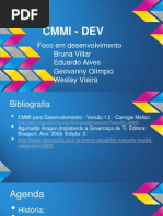 CMMI - Foco No Desenvolvimento