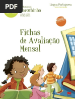 Fichas Avaliacao Mensal Carochinha-LP-1Ano