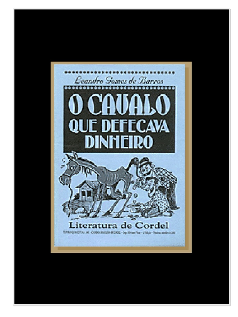 O Cavalo que Defecava Dinheiro | PDF | Cavalos | Dinheiro