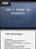 PHP and Mysql Slides